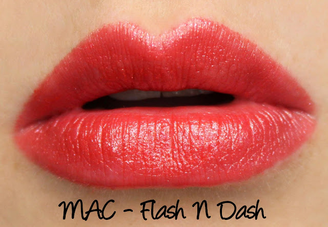 MAC MONDAY | Fafi - Flash N Dash Lipstick Swatches & Review