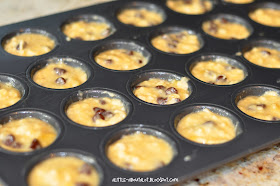 Banana Chocolate Chip Mini Muffins | A little about a Lot