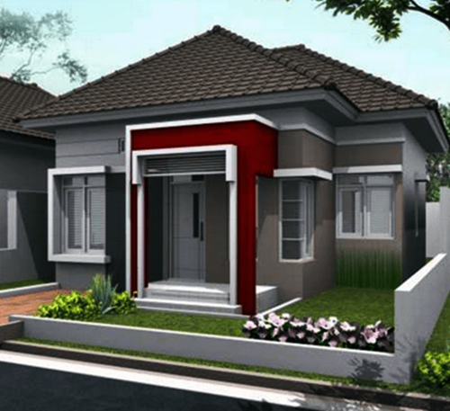 gambar rumah minimalis sederhana 1 lantai model 18