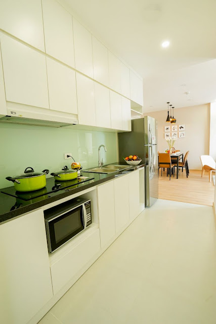 Thiết kế phòng bếp của căn hộ 2 ngủ Thiết kế phòng bếp của căn hộ 2 ngủ