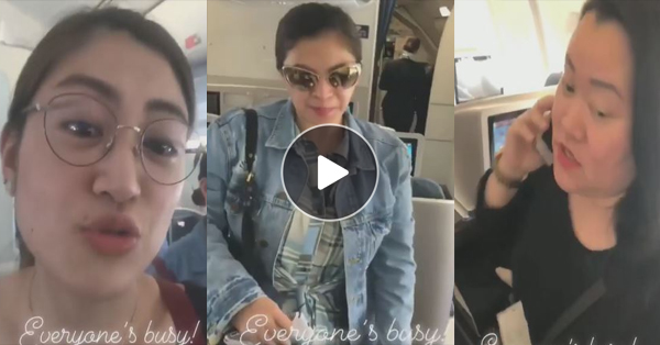 Before The Adventure: A Sneak Peek Of Angel Locsin's Flight To Japan! Before The Adventure: A Sneak Peek Of Angel Locsin's Flight To Japan!