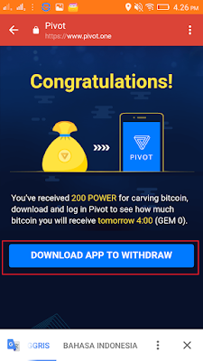 cara download aplikasi Pivot Android