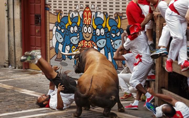 pamplona in july hemingway essay
