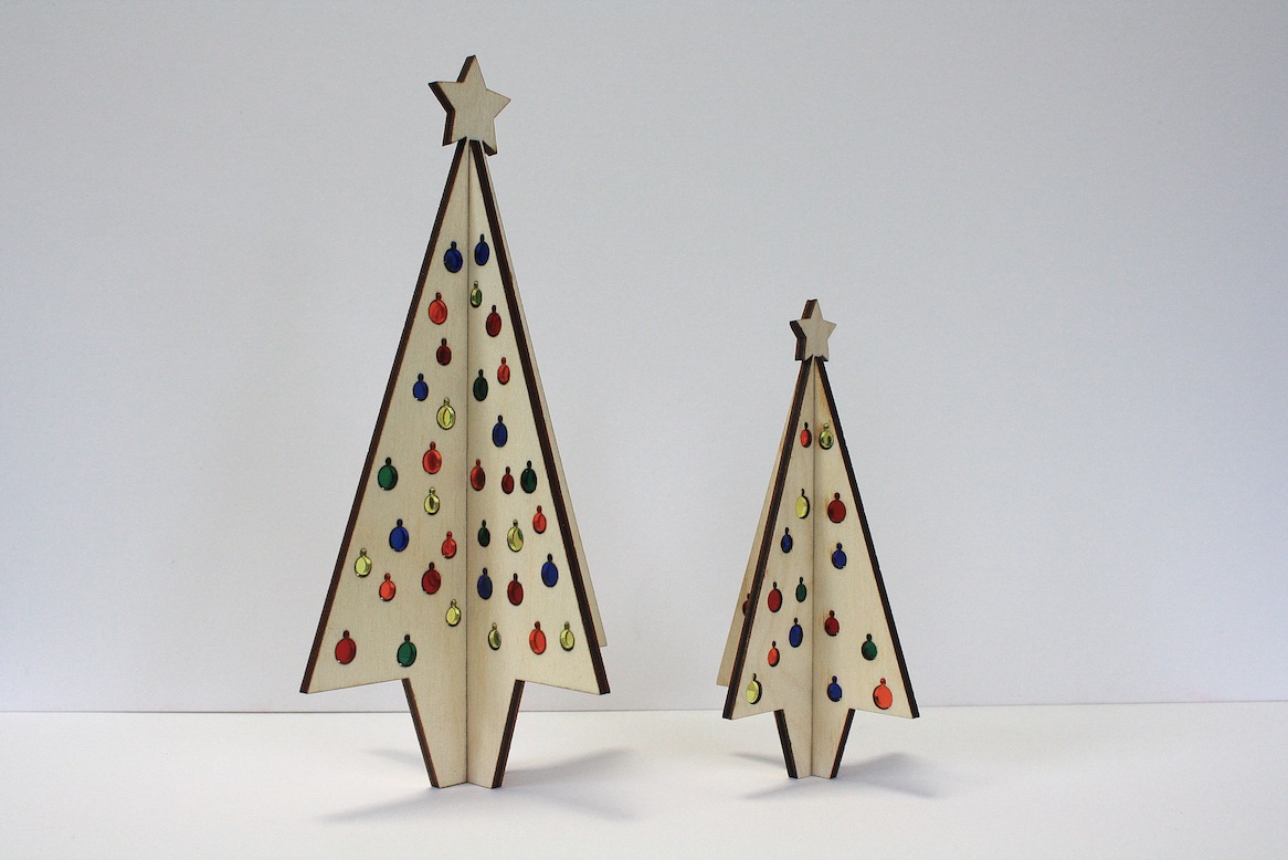 Papermakin' Wooden 3D Christmas Tree