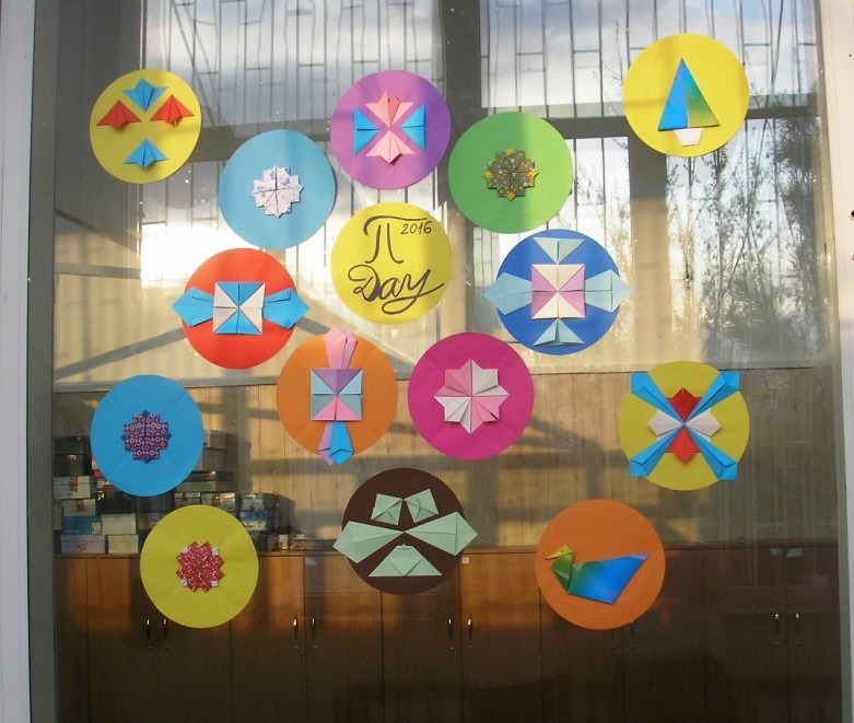 Lets GO! (Geometry & Origami) PI Day