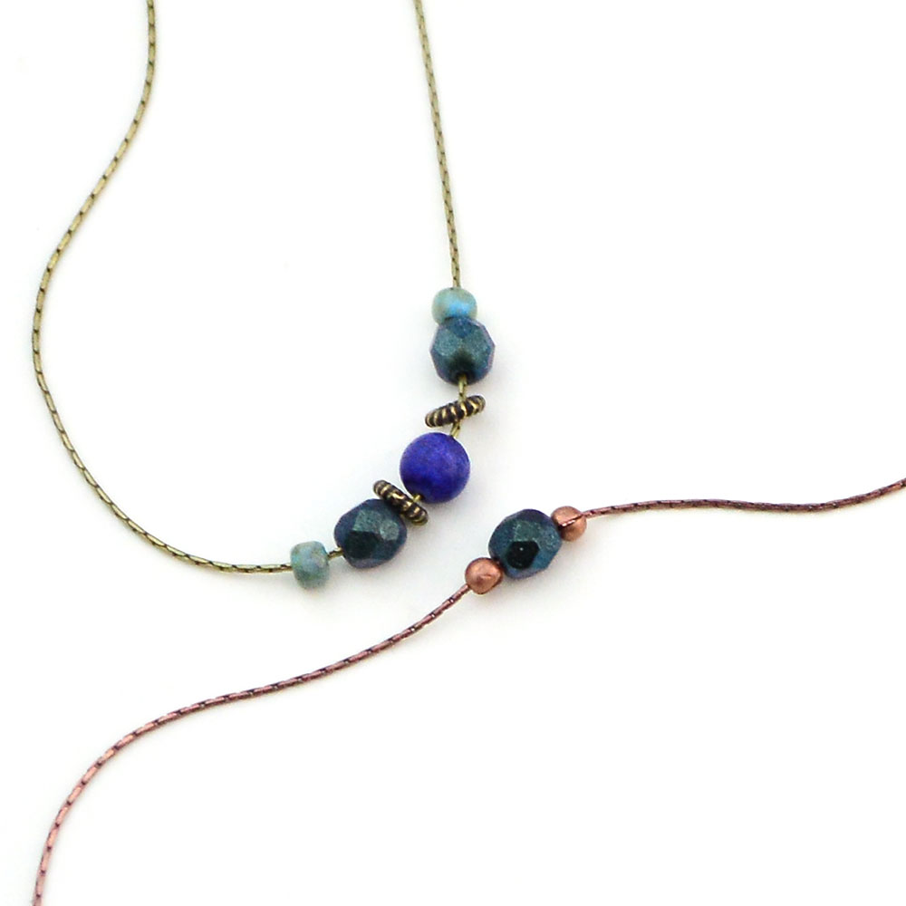 The Bead Table Free Tip Friday Using Fine Line Beading Chain and Beads