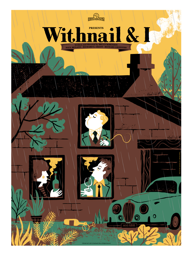 INSIDE THE ROCK POSTER FRAME BLOG: Withnail And I Movie Posters Release