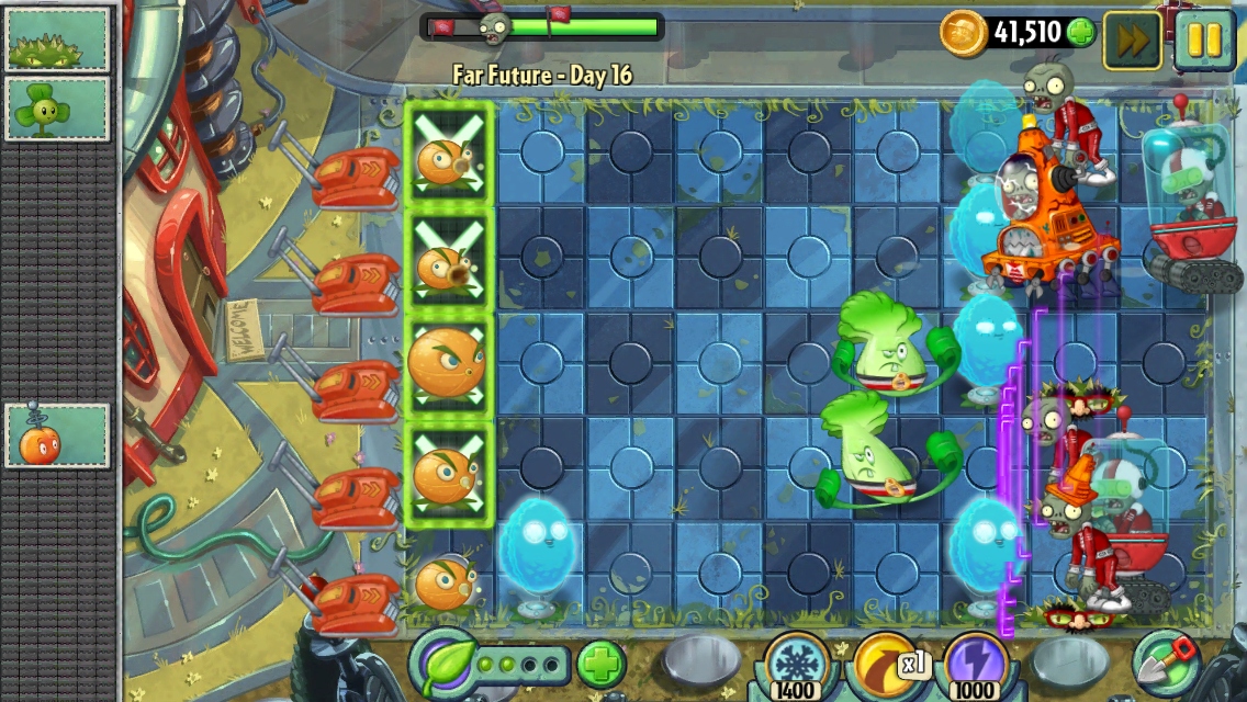 Plants vs Zombies 2 gets new Far Future world: more plants, more