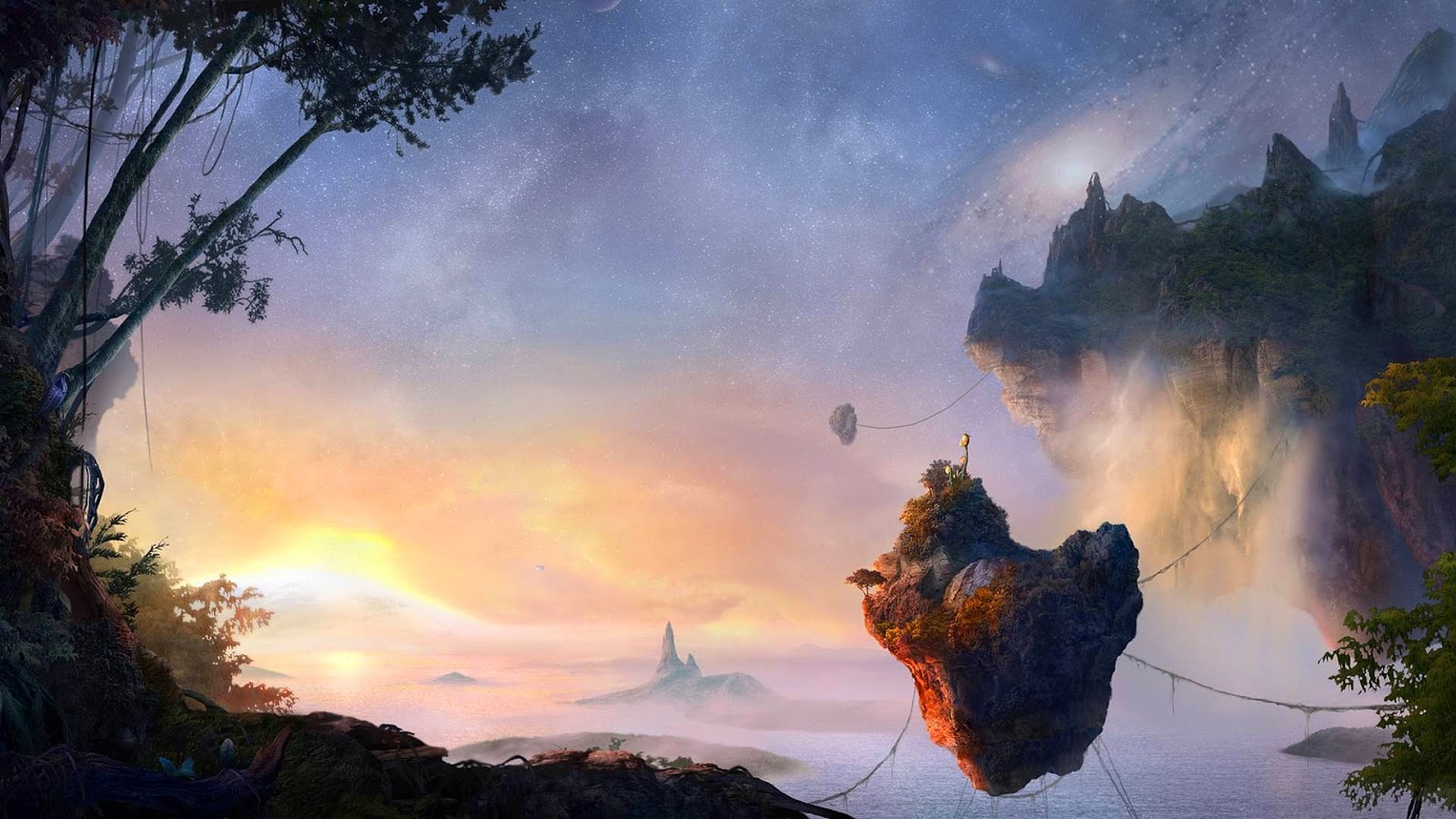 Fantastik duvar kağıtları özeldersci