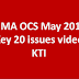 Key issues for CIMA OCS May 2017 (KTI) - Ashworth Lea (Top 20 issues)