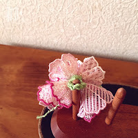 Tulle Embroidery Campanula Tulle Embroidery Campanula