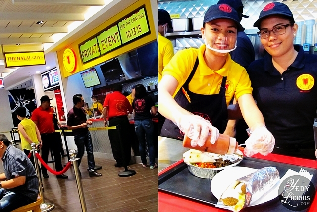 Private Event at The Halal Guys Food Hall Megamall