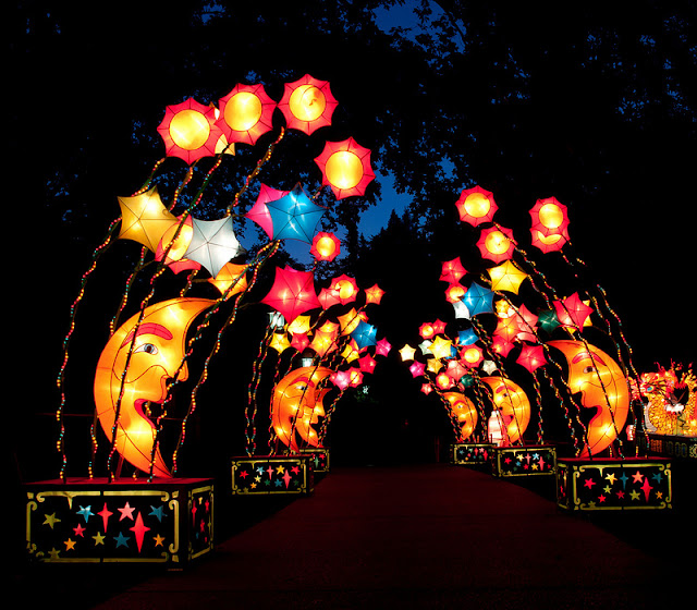 Missouri Botanical Garden Lantern Festival, photo by Brian Mueller