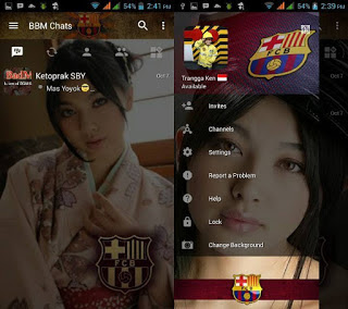 BBM Barcelona with Change Background BBM Barcelona with Change Background