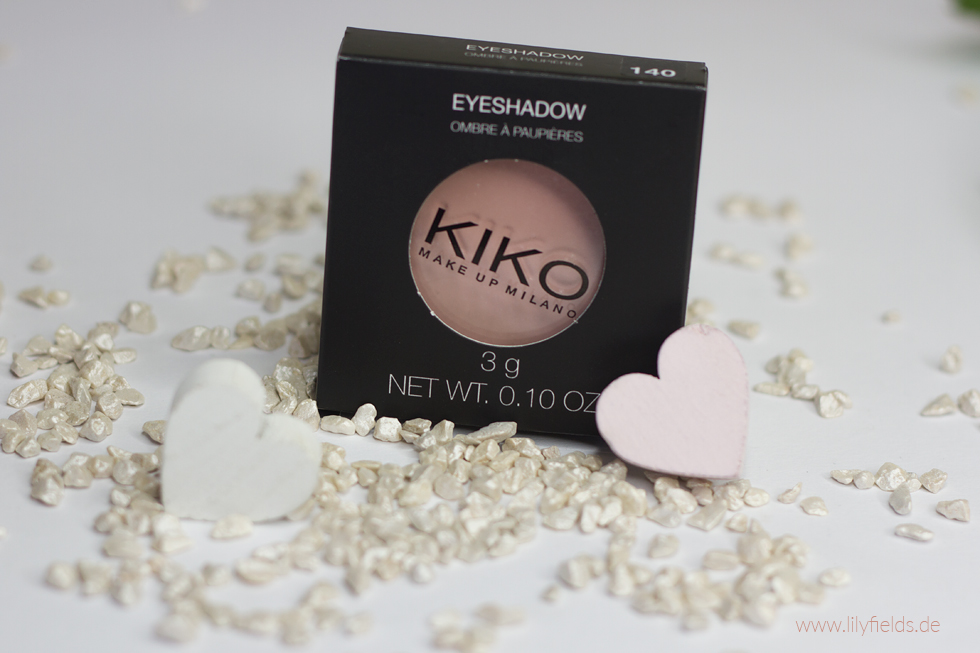 Foto zeigt Kiko Eyeshadow 140 Macropearly Powder Pink