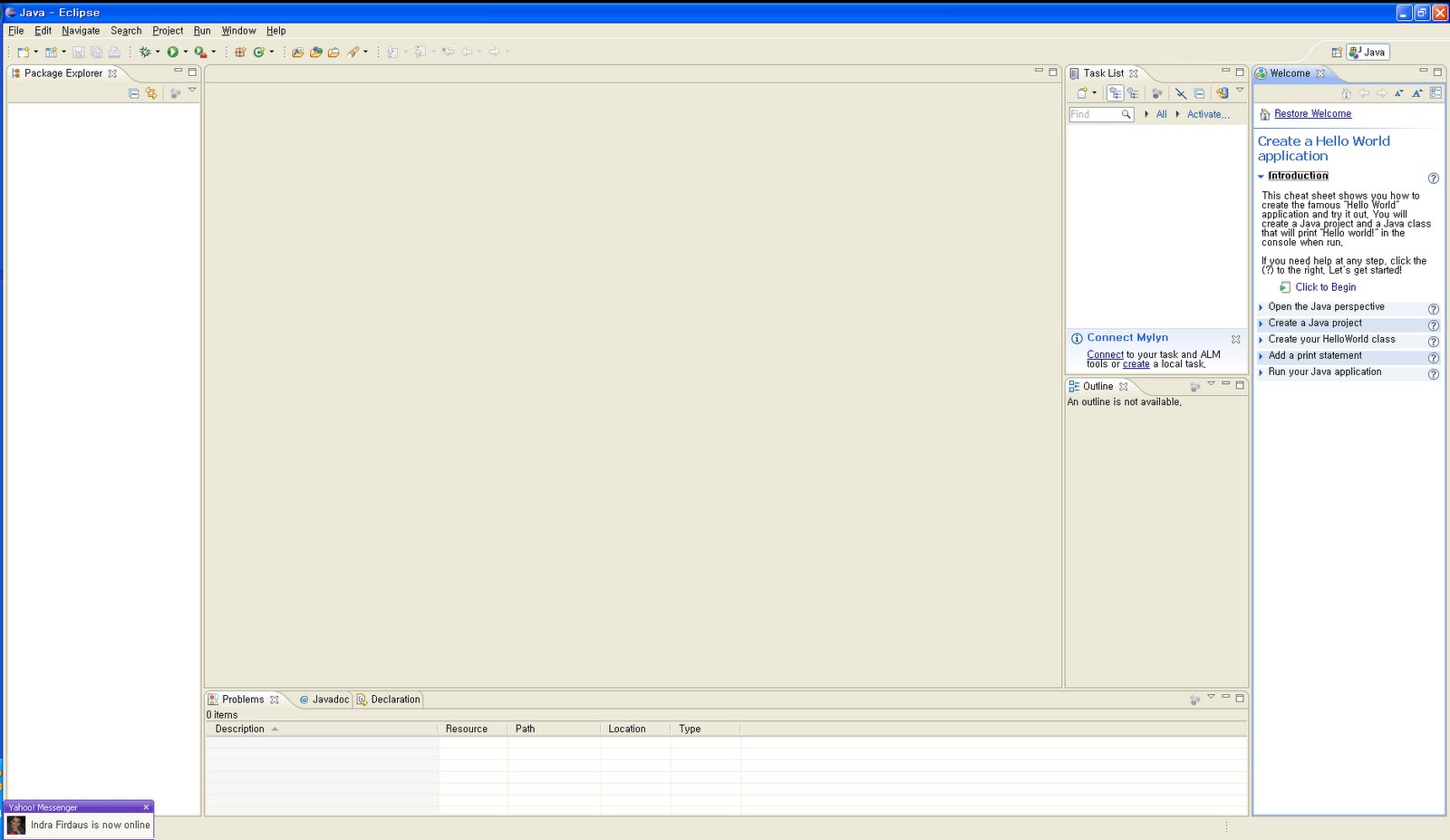 Available java