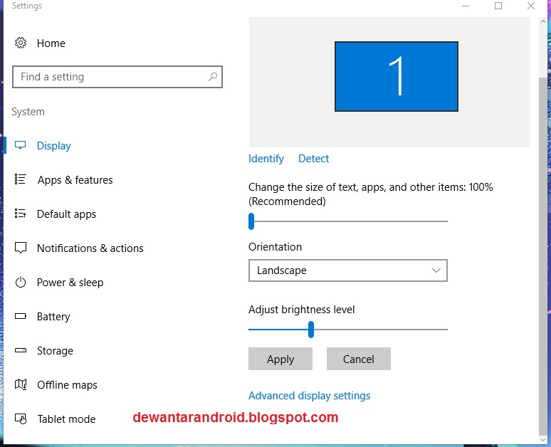 Cara Mudah Membalikkan/Memutar Screen Desktop Windows