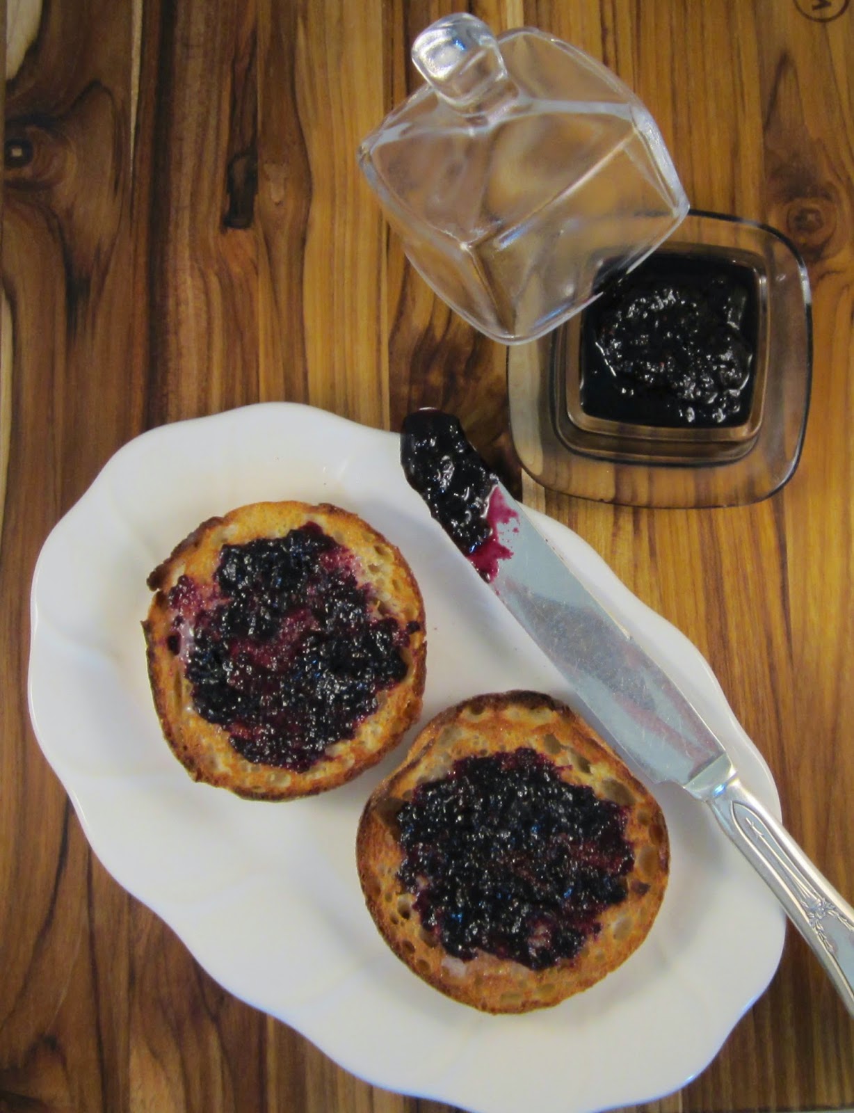 Flowers & Flours Small Batch Blueberry Jam