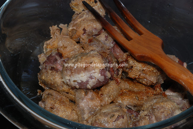 Sellar la carne de jabalí Sellar la carne de jabalí