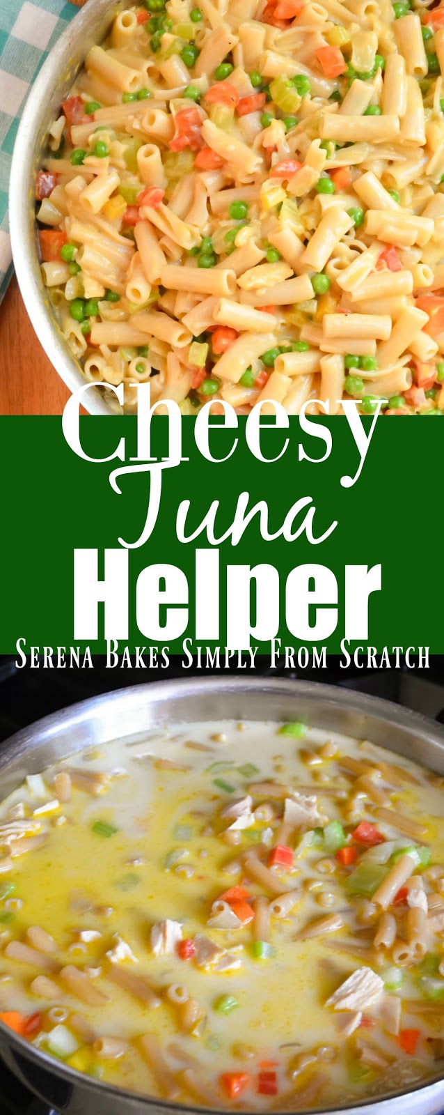 Gluten Free Cheesy Tuna Noodle Helper Serena Bakes Simply From Scratch