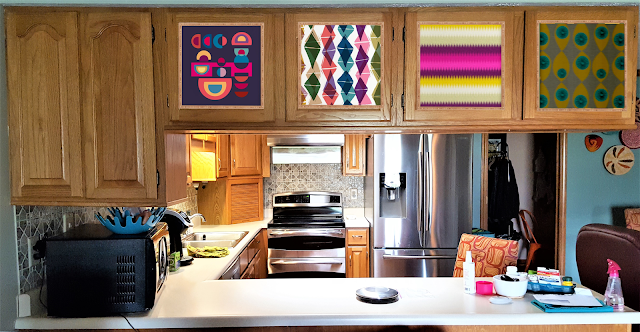 More on my living room creep to midcentury-modern boho-chic - art prints rendering