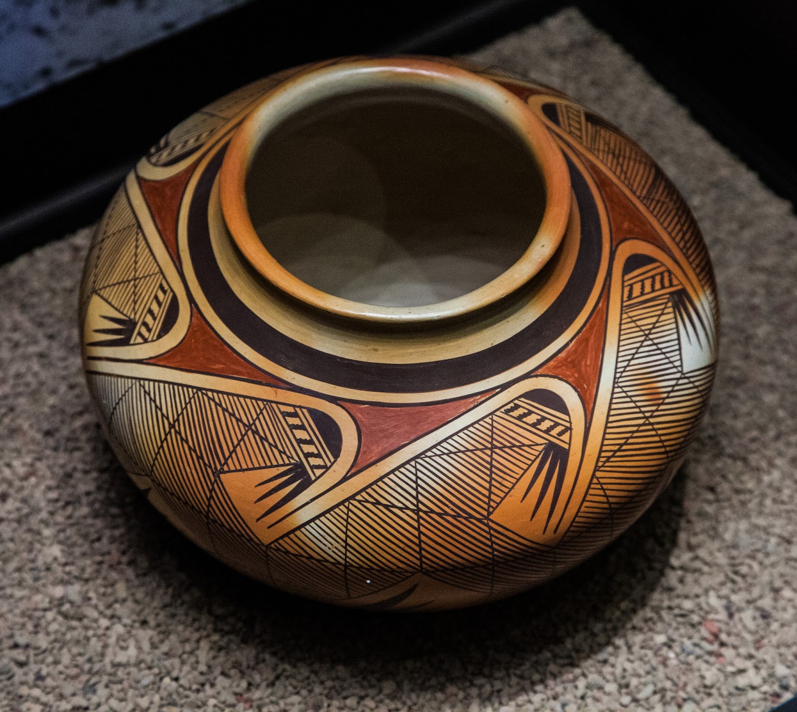 Walking Arizona Museum Quality Hopi Pottery