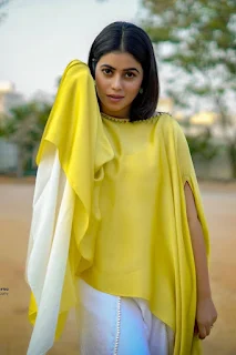Actress Shamna Kasim (Poorna) Gorgeous Photoshoot In Yellow Dress