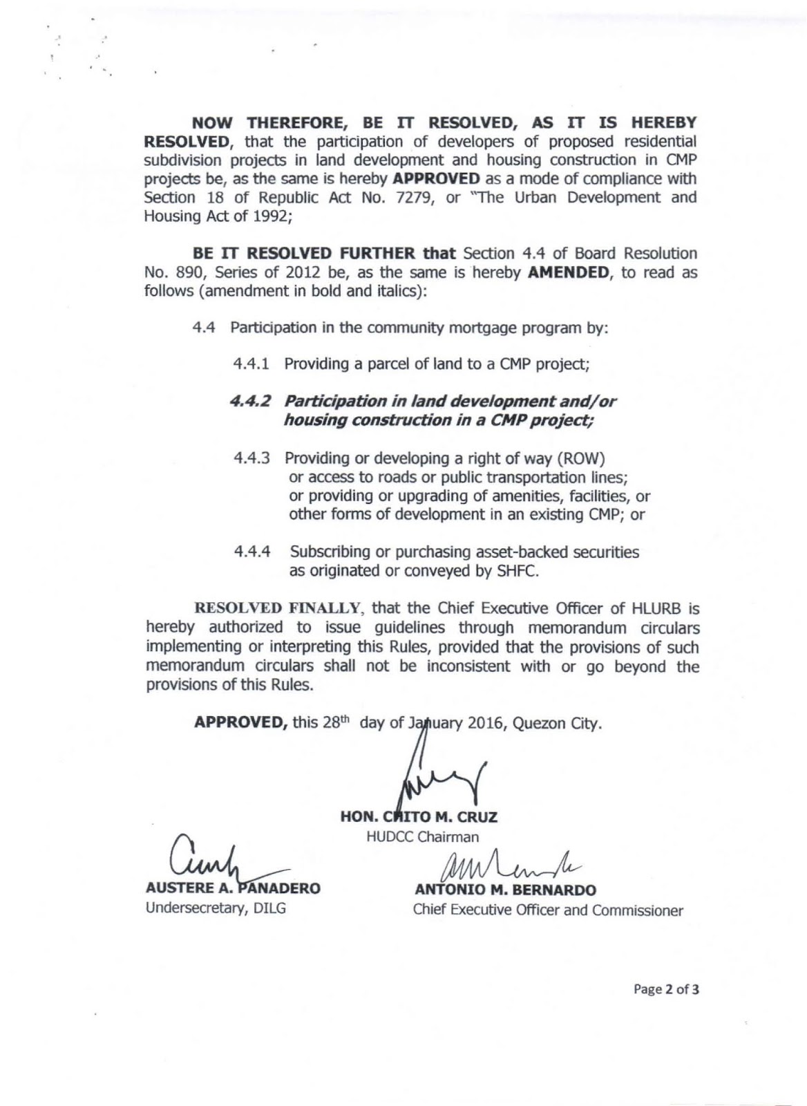 philippine real estate laws June 2016