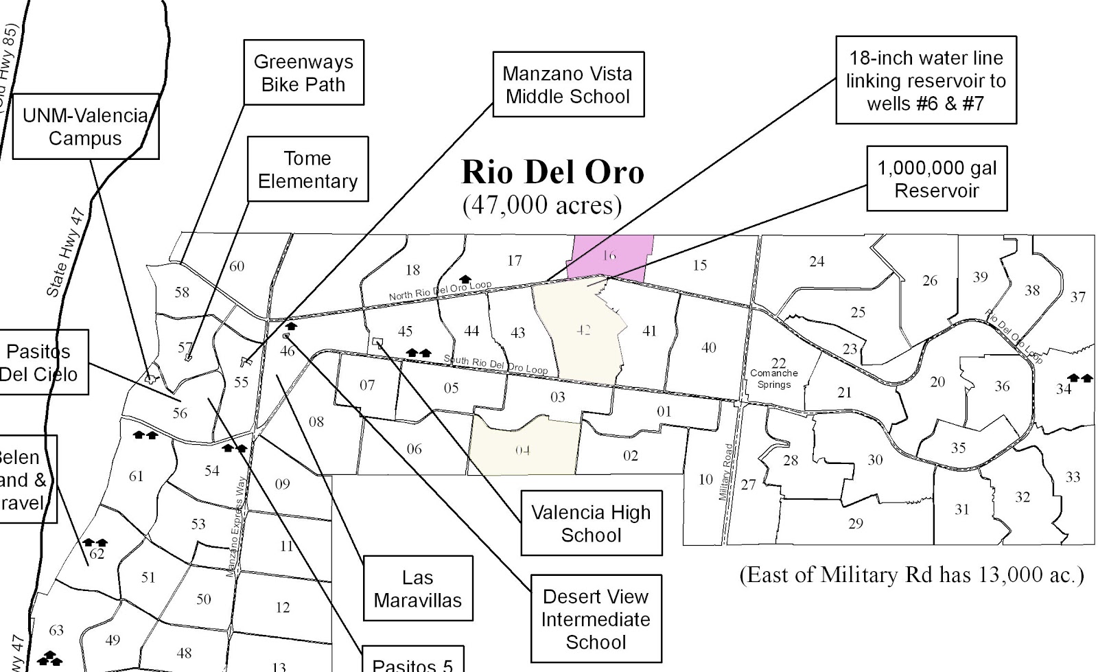 Lots for sale in Rio Del Oro Unit 16, block 38, lots 23 and 24