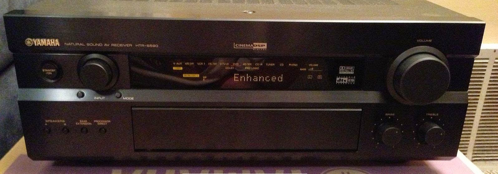 Yamaha HTR-5590 - AV Receiver | AudioBaza