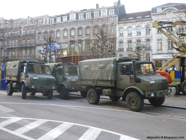 Historia y tecnología militar El ejército belga en Bruselas