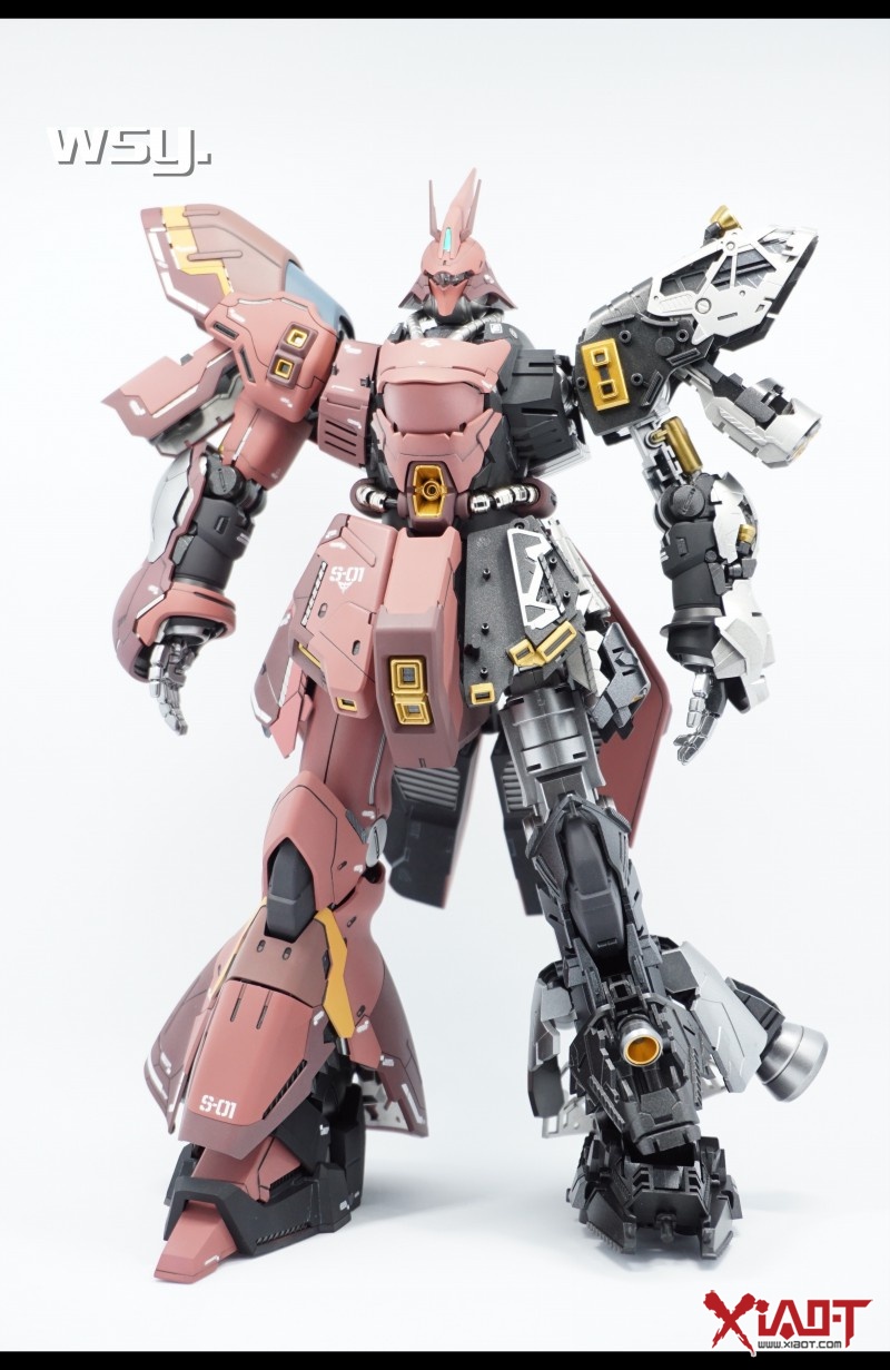 BANDAI MASTER GRADE MG GUNDAM MSN-04 SAZABI VER KA 1/100 MODEL KIT - Foto 4