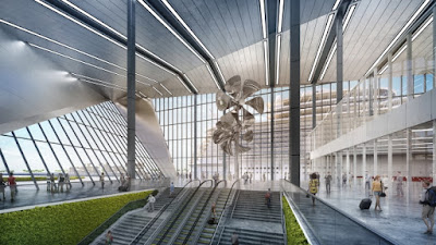 Interior of the Proposed Royal Caribbean Cruise Terminal in Miami Interior of the Proposed Royal Caribbean Cruise Terminal in Miami