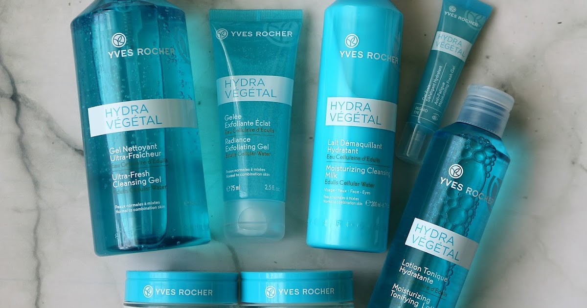 My Spring Skin Care Routine | Yves Rocher Hydra Végétal + Giveaway! |  Natalie Loves Beauty