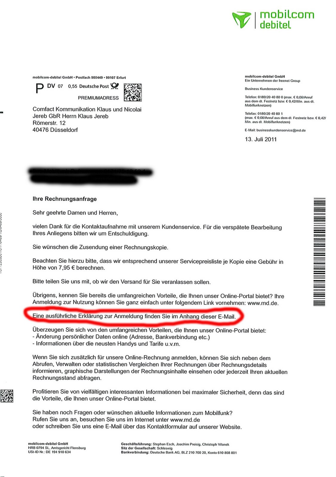 Mobilcom Debitel Kündigung Per Email Mobilcom Debitel Kündigung Per Email