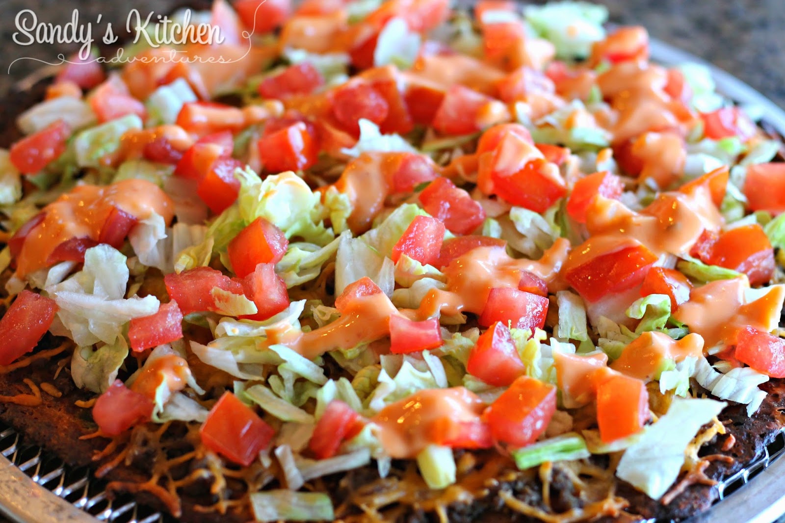 Big Mac Pizza Sandy S Kitchen