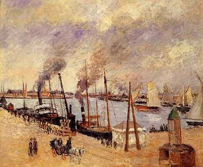 French painter Camille Pissarro classical paintings Impressionist Artist wallpapers