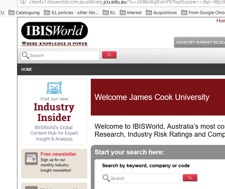 What is IBISWorld, you ask?