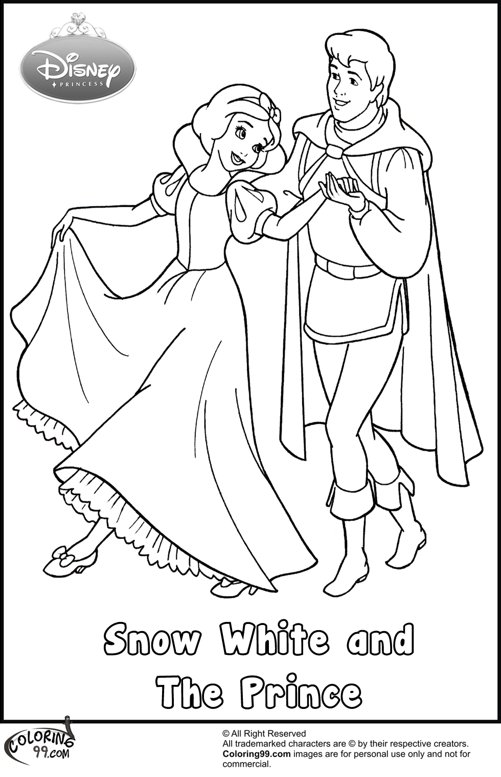 Disney Princess Coloring Pages Snow Coloring Pages Princess Coloring ...