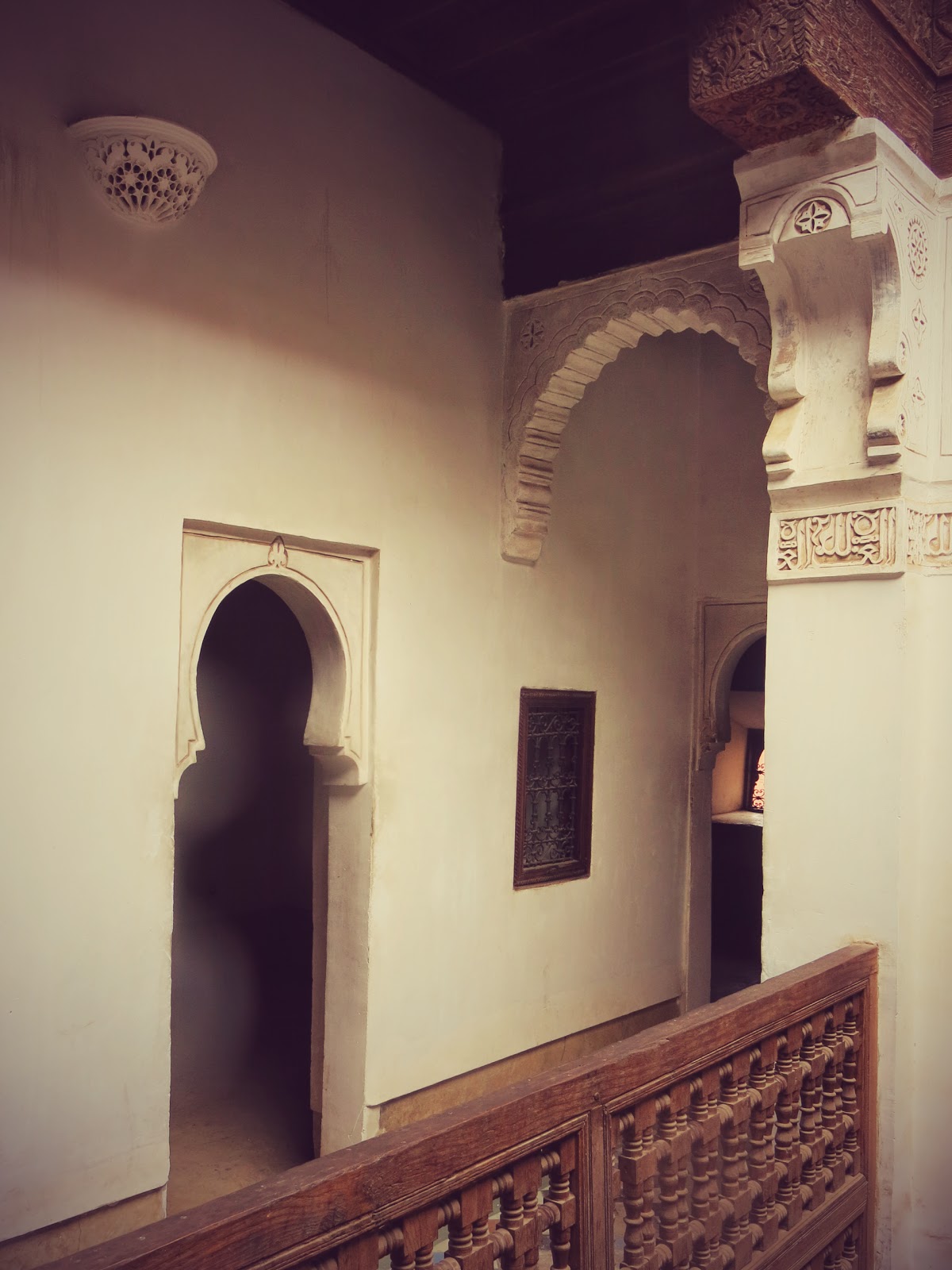 Koranskolan Ben Yussef Madrasa i Marrakesh