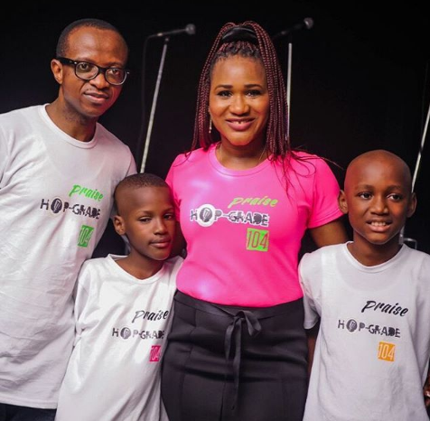unnamed Lovely photo of Sunmbo Adeoye, her hubby and sons