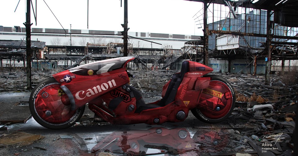 kaneda bike real life