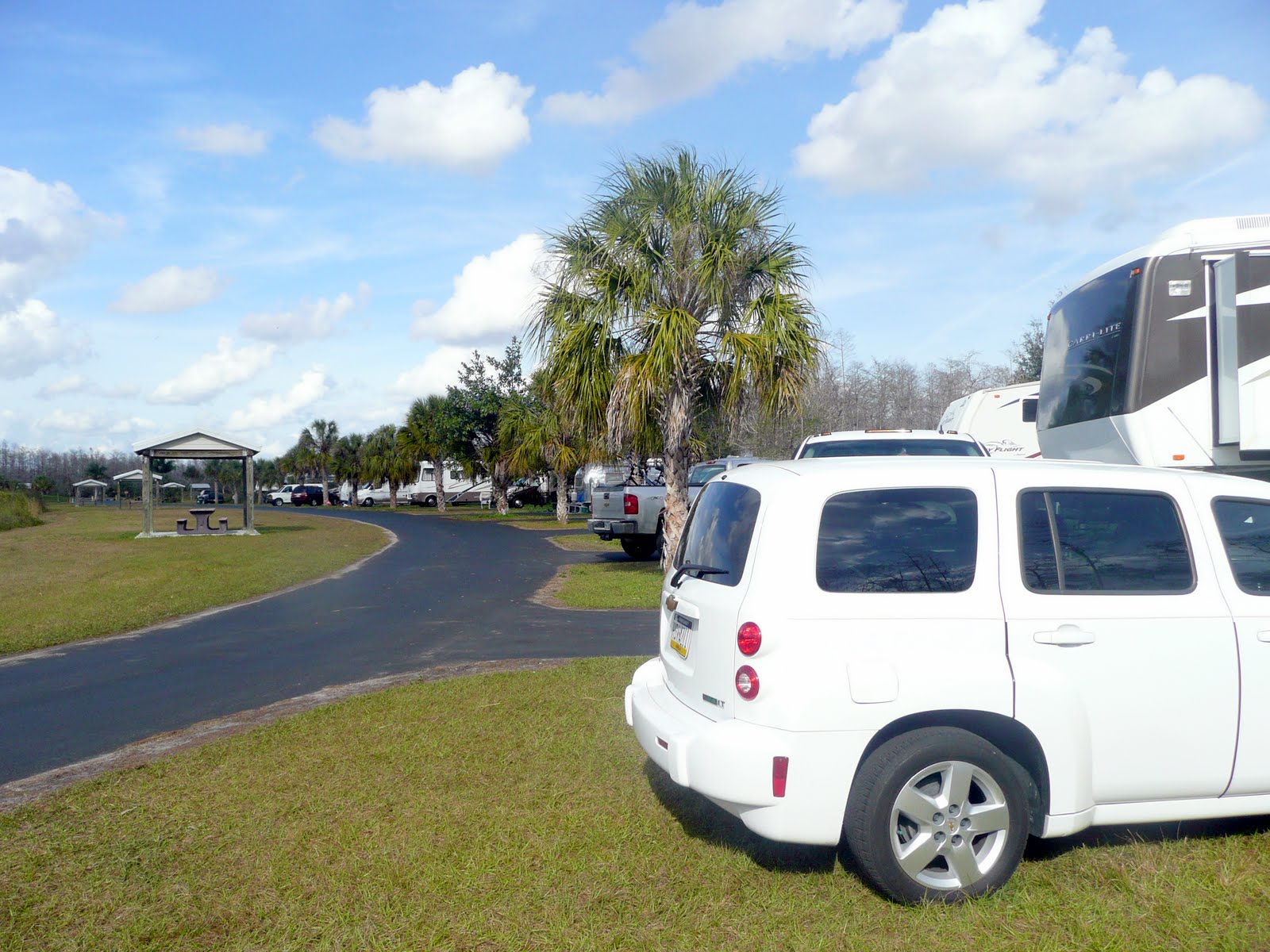 Bob and Linda's RV Travels Midway Campground Big Cypress National Park