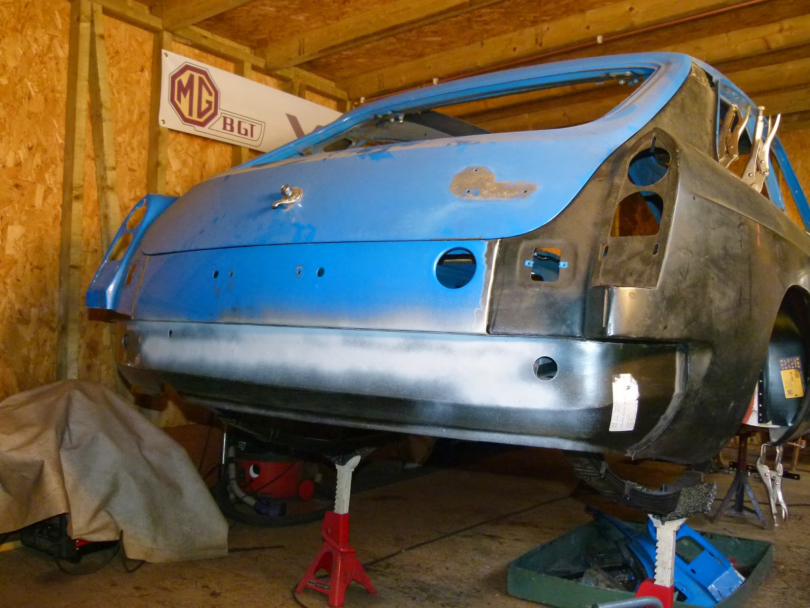 MGB GT 1979 Restoration