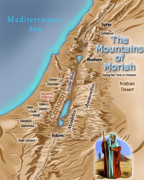 BIBLE PLACES MOUNT MORIAH