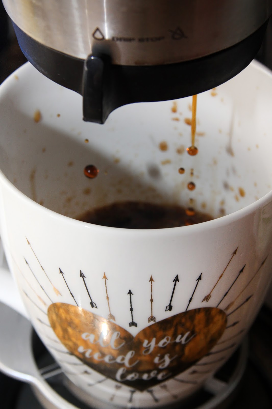 For the Love of Food Mardi Gras King Cake Latte