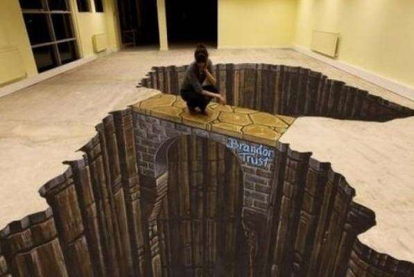 17 incríveis desenhos 3D que desafiam a realidade Elfandarilha