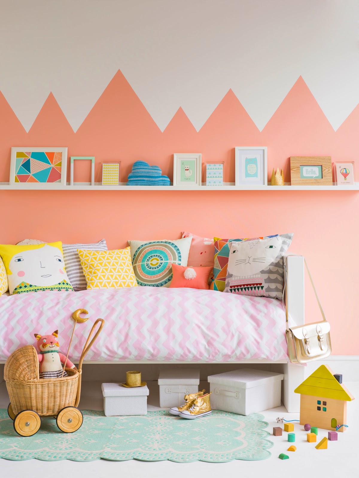 Colourful kids bedroom decor ideas