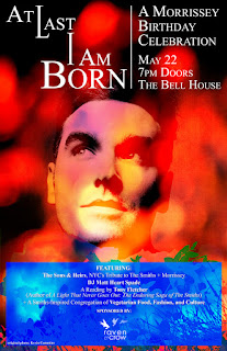The Sons and Heirs (Smiths Tribute Band) Play A Morrissey Birthday Celebration at The Bell House on May 22nd