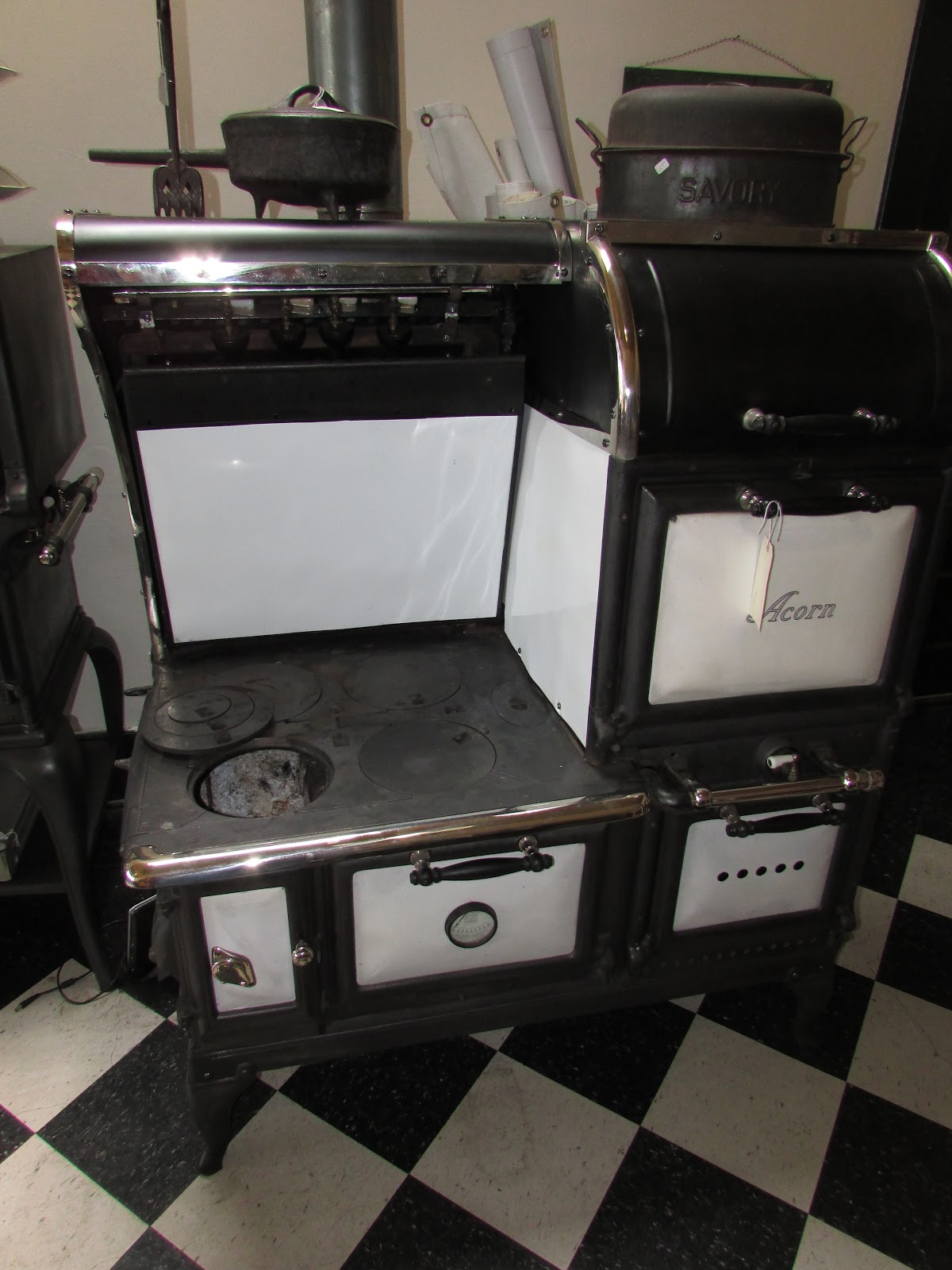 Wood Cookstove Cooking Cookstove Road Trip to Mill Creek Antiques in Paxico, Kansas